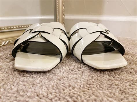 ysl jimmy slides review|Review of the Saint Laurent Flat Tribute Sandals.